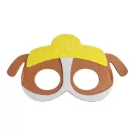 Tiere Dog Brigade Hund Filzmaske 18 cm