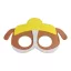 Tiere Dog Brigade Hund Filzmaske 18 cm