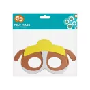 Tiere Dog Brigade Hund Filzmaske 18 cm