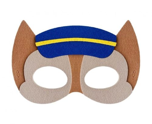 Tiere Dog Brigade Police Hundefilzmaske 18 cm