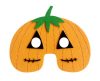 Pumpkin, Kürbisfilz Maske 19 cm