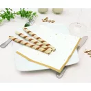 Farbe Gold Celebrate Gold Serviette 20 Stk 33x33 cm