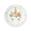 Einhorn Star Papierteller 6er-Set, 18 cm