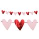 Liebe Hearts Girlande 200 cm