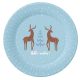 Weihnachten Hello Winter i Pappteller 6 Stk 18 cm