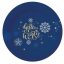 Weihnachten Snowflakes i Pappteller 6 Stk 18 cm