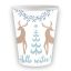 Weihnachten Hello Winter i Papierbecher 6 Stk 250 ml