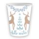 Weihnachten Hello Winter i Papierbecher 6 Stk 250 ml