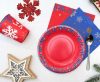 Weihnachten Let It Snow i Papierbecher 6 Stück 250 ml