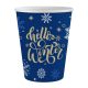 Weihnachten Hello Winter Pappbecher 6 Stk. 250 ml