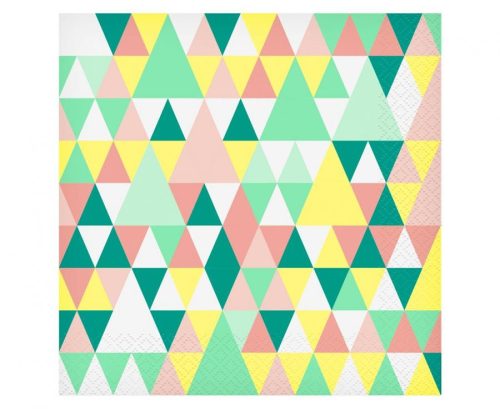 Farbe Green Joy Serviette 20 Stück 33x33 cm