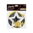 Star Glitter Stars, Banddekoration 6er-Set