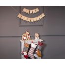 Merry Christmas Brown felirat 250 cm