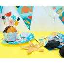Sommer Surfing  Muffin Dekoration 6-er Set