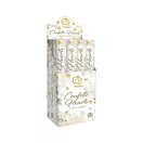 Hochzeit Goldene Weiße Herzen, Herzkonfetti Schießer 40 cm