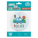 Polizei Beep Folienballon 46 cm
