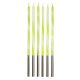 Farbe Candy Lime Green Grüne Geburtstagskerze, Kerzenset 6 Stk