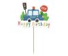 Polizei Beep Happy Birthday Kuchen Dekoration 13 cm