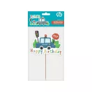 Polizei Beep Happy Birthday Kuchen Dekoration 13 cm