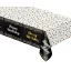 Geburtstag B&C Black Schwarze Happy Birthday Folientischdecke 137x183 cm