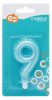 Nummer Pearly Light Blaue Zahl 9 Geburtstagskerze