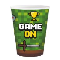 Gamer Game On Spiel Papierbecher 6 Stk 200 ml