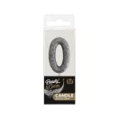Nummer Glitter Black, Schwarze Zahlkerze, Geburtstagskerze 0