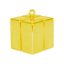 Farbe Gold Gold Geschenkbox-förmiges Ballongewicht
