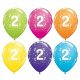 Geburtstag Happy Birthday 2 Tropical Mix Ballon, 6 Stk 11 inch (28cm)