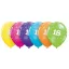 Geburtstag Pastel Mix Bunte Happy Birthday 18 Ballon, 6 Stk 11 Zoll (28cm)