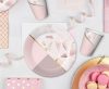 Farbe Rose Chic Rosa Pappteller 6 Stk 18 cm