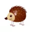 Igel Igel, laufender Folienballon 51 cm
