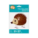 Igel Igel, laufender Folienballon 51 cm