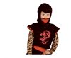 Ninja Red Dragon Ninja Kostüm 120/130 cm