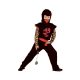 Ninja Red Dragon Ninja Kostüm 130/140 cm