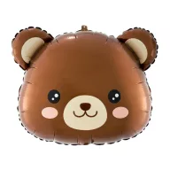 Bär Brown Folienballon 48 cm