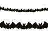 Bat, Fledermaus Papier Girlande 300 cm