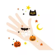 Halloween Boo Tattoo-Set 5-tlg.
