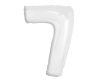 Nummer B&C White Weiße Nummer 7 Folienballon 92 cm