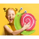 Tiere Snail Schnecke Folienballon 60 cm