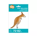  Känguru Kangaroo laufender Folienballon 82 cm