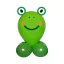 Frosch Cute Animal Frog Ballon-Set