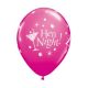 Junggesellinnenabschied Hen Night Ballon, Luftballon 6 Stück 12 inch (30cm)