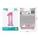 Nummer Light Pink Rosa Zahl 1 Folienballon 92 cm