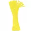 Farbe Yellow Kunststoffstrohhalm 50 Stück