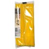 Farbe Yellow Kunststoffstrohhalm 50 Stück