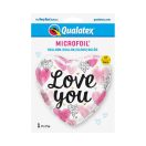 Liebe Hearts Folienballon 46 cm