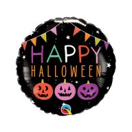 Halloween Happy Pumpkins Folienballon 46 cm