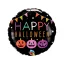 Halloween Happy Pumpkins Folienballon 46 cm