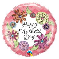   Mutter Happy Mother's Day Alles Gute zum Muttertag Folienballon 46 cm